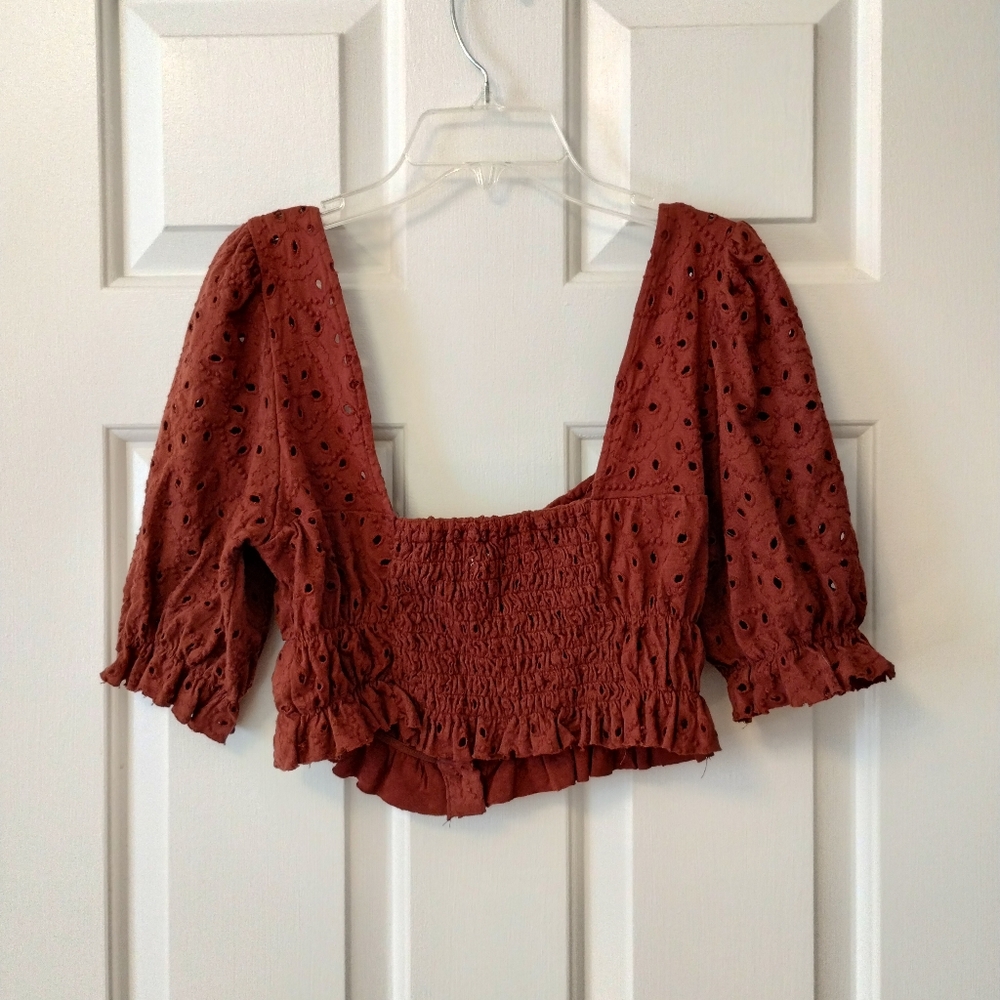 Urban Outfitters Brooke Eyelet crop top - Picture 9 of 9